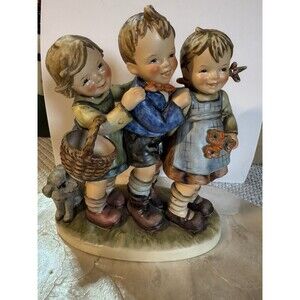 Hummel Goebel West Germany Figurine FOLLOW THE LEADER #369 -27  Signed